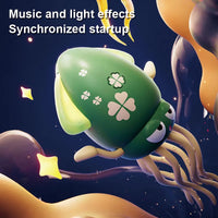 1Pc funny Dancing Octopus toy Crawling Auto-sensing Avoiding Obstacles Electronic Pet With Music Light Kids Christmas Gifts