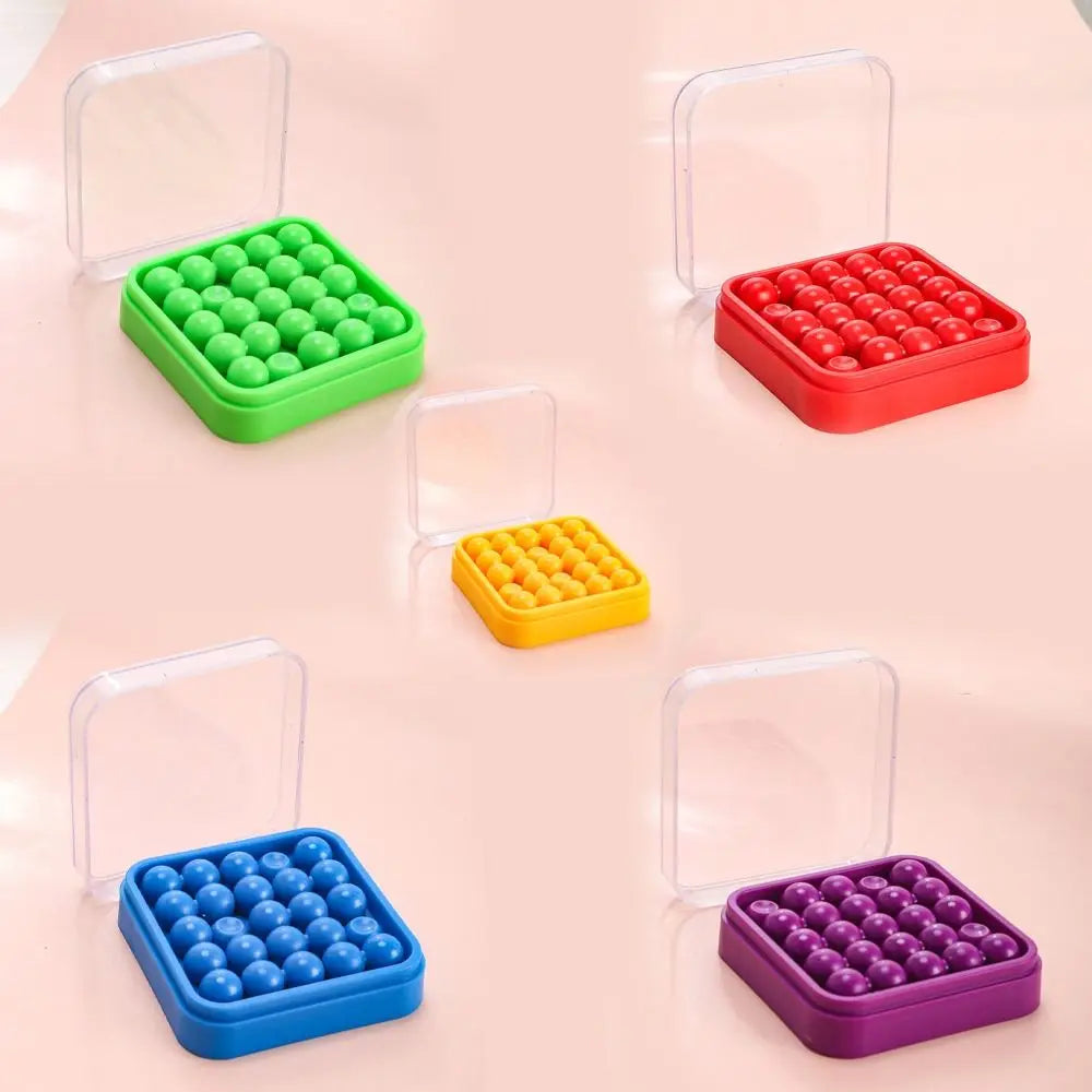 MEACAOFG Game IQ Games Focus Gifts Kids Plastic Intelligence Magic Box Beads Board Game Montessori Toys Children Puzzle Box Game