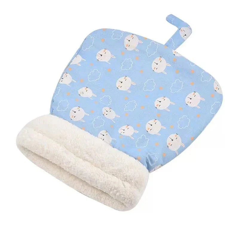 Autumn and winter warm cat kennel, closed cat bed, cute cat sleeping bag, Christmas essential pet supplies