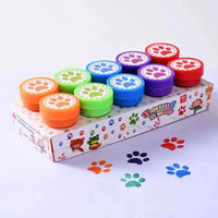 10pcs Assorted Self-Inking Stamps for Kids - DIY Craft & Scrapbooking