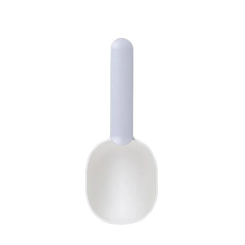 Portable Multi - function Pet Supplies for Cat, Dog, Puppy, Kitten: Feeding Spoon, Food Shovel, Scoop with Sealing Bag Clip