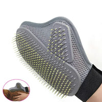 Pet Grooming Glove – Hair Removal & Bathing Brush for Dogs & Cats - BIG FRENCHIES