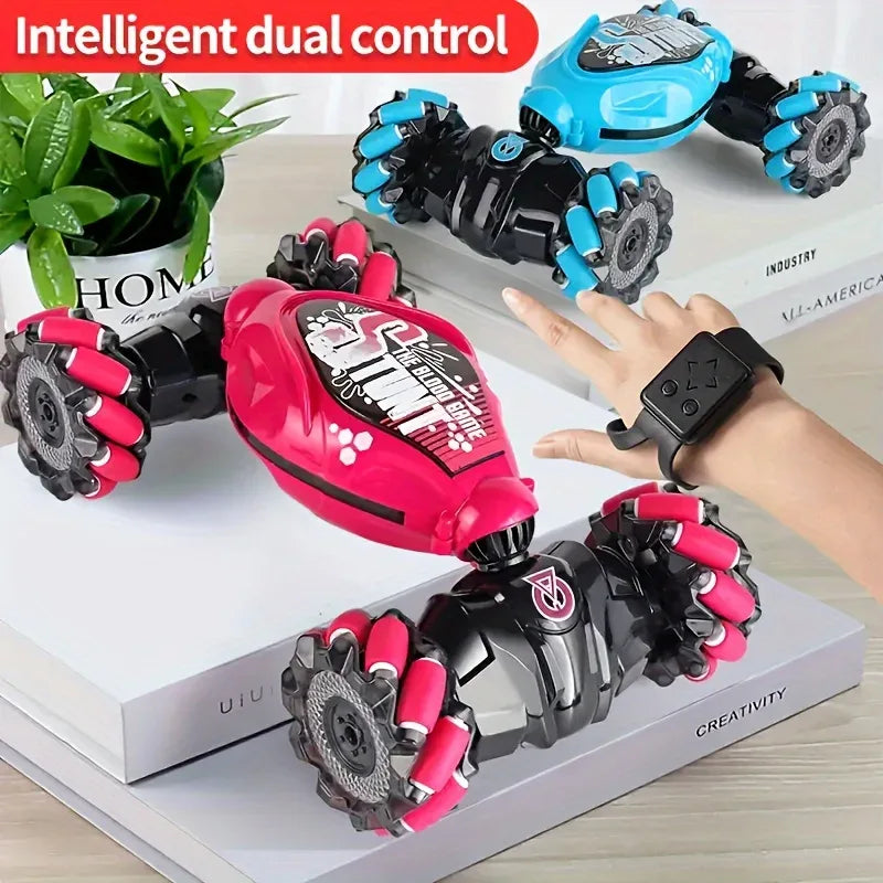 4WD RC Drift Car With LED Lights & Music 360° Stunt Climbing Toy - BIG FRENCHIES