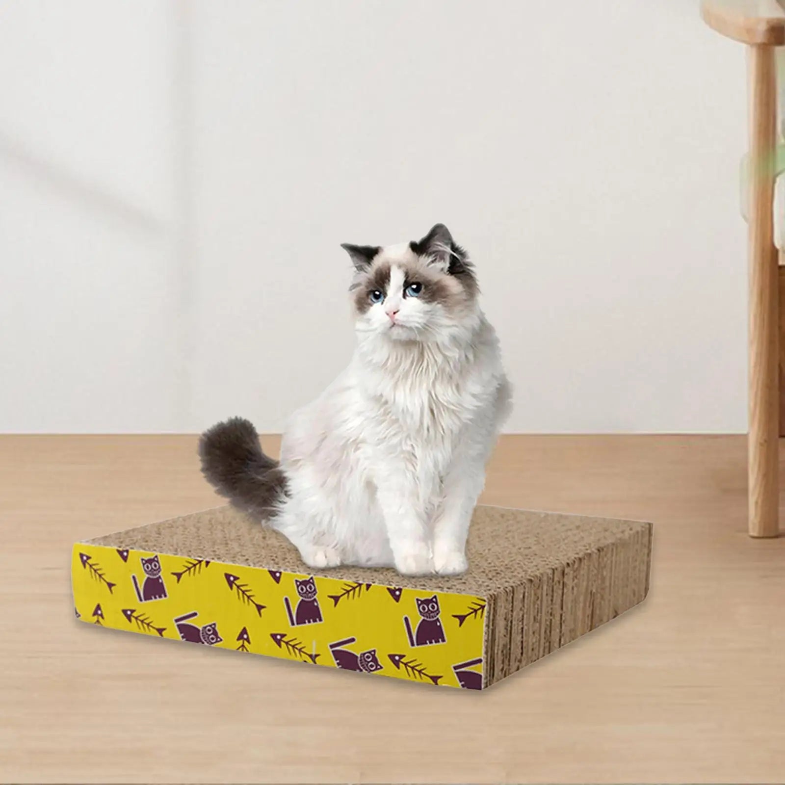 Cat Scratching Board Bed – Cardboard Scratch Pad & Nest for Cats - BIG FRENCHIES