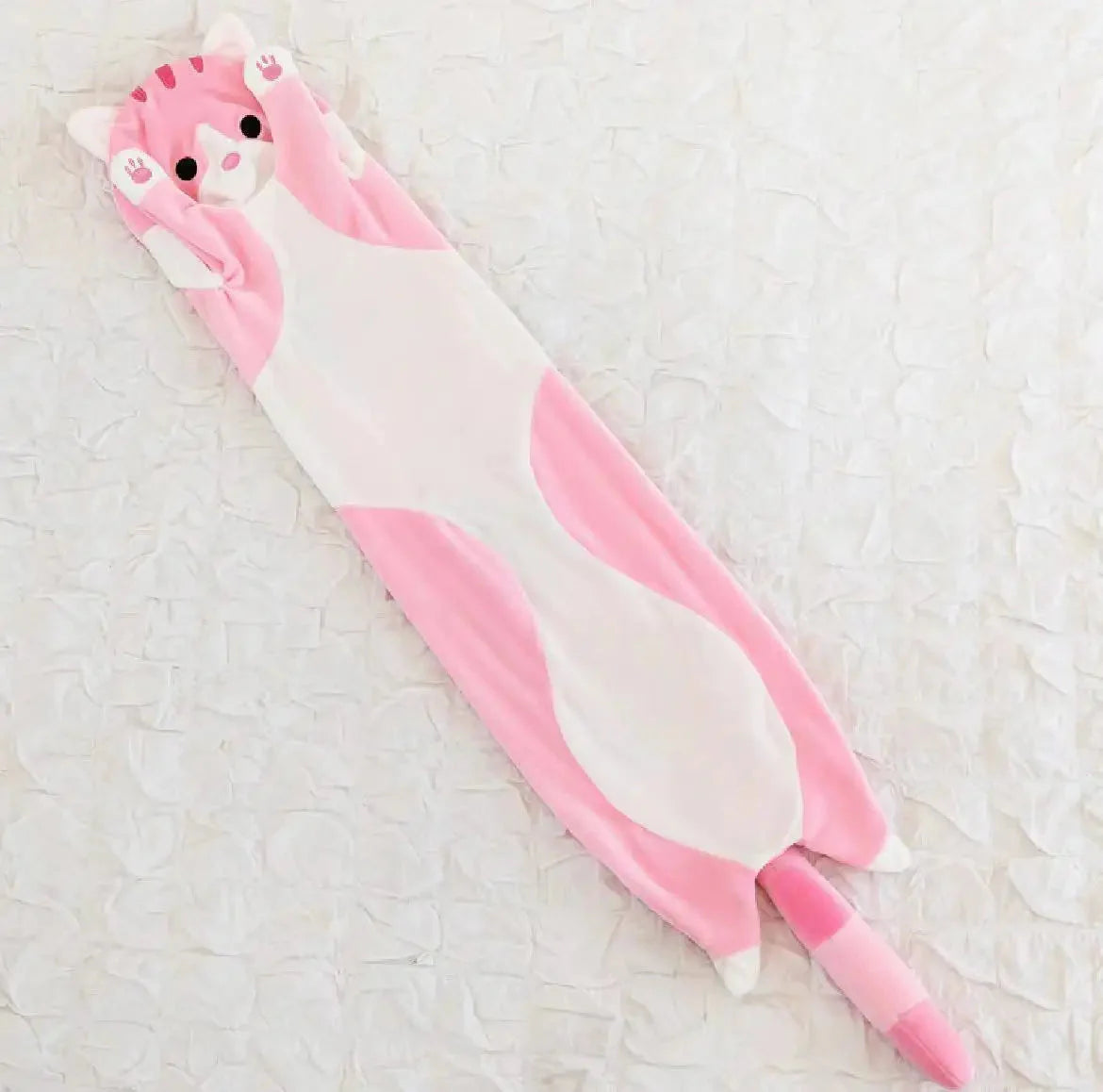 Long Cat Plush Toys - Soft Nap Pillow & Home Decor | 50-130cm Cute Gift for Kids & Girls