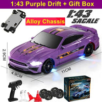 1/64 High-Speed Drift RC Car 4WD Remote Control Mini Racing Toy - BIG FRENCHIES
