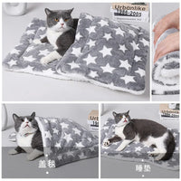 Flannel Pet Sleeping Mat & Dog Bed – Soft, Washable, and Durable - BIG FRENCHIES