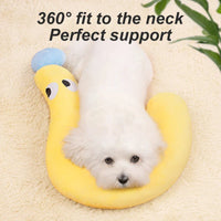 Pet U-Shaped Neck Pillow for Dogs & Cats - BIG FRENCHIES