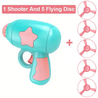 Interactive Cat Toy – Flying Disc Shooting Gun - BIG FRENCHIES