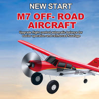 M7 Moore Off-road Aircraft Qidi560 RC Plane EPP 4CH Remote Control Brushless Airplane with LED light Model Toys for Children