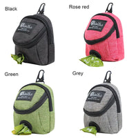 Portable Dog Treat Pouch – Training & Travel Bag with Poop Dispenser - BIG FRENCHIES