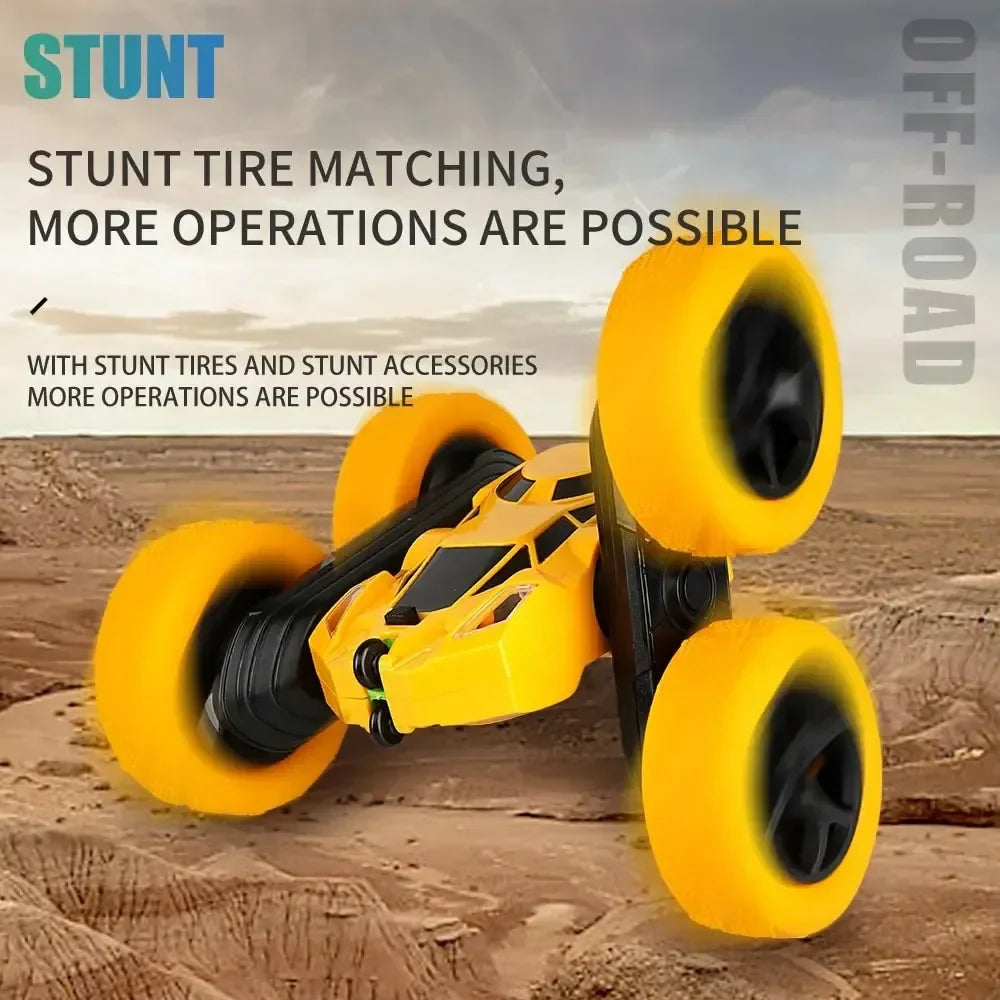 RC Stunt Car Double-Sided Flip 2.4G Remote Control Drift Toy