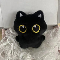Cute Black Cat Plush Toy Doll – Soft Cuddly Pillow & Pendant Gift - BIG FRENCHIES