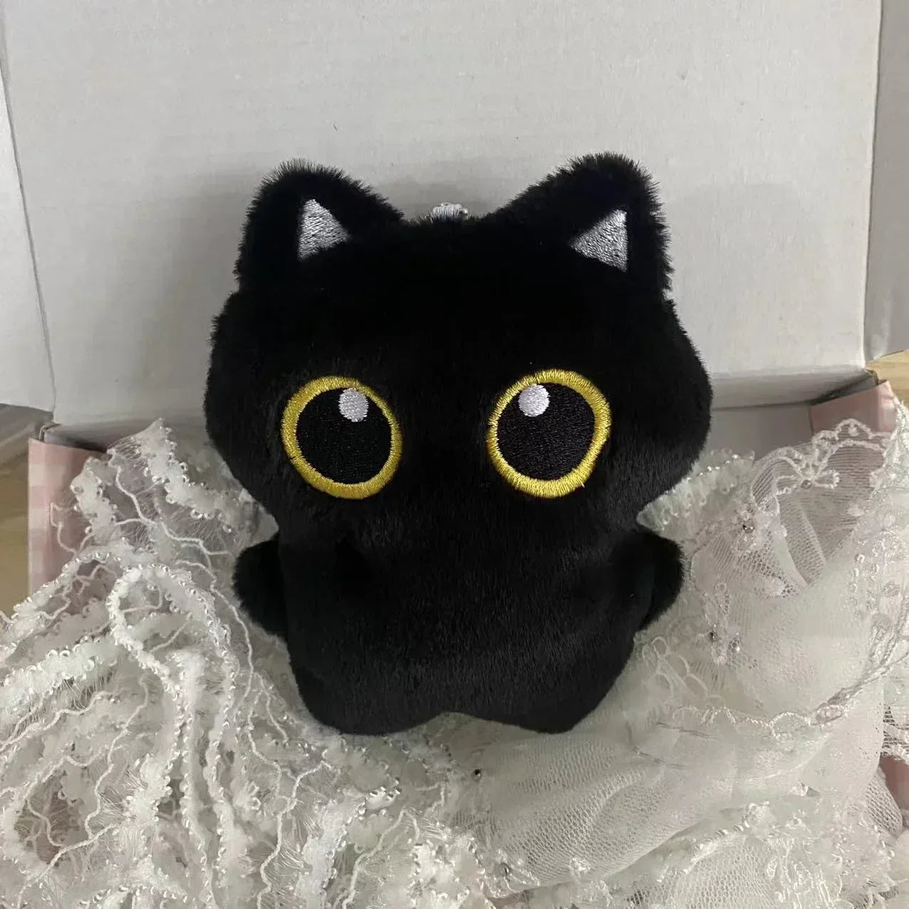 Cute Black Cat Plush Toy Doll – Soft Cuddly Pillow & Pendant Gift - BIG FRENCHIES