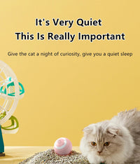 Smart Cat Toy Ball: Auto-Rolling for Active Play - BIG FRENCHIES