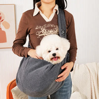 Dog Sling Carrier - Secure and Comfortable - BIG FRENCHIES