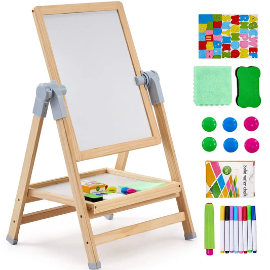 Magnetic Drawing Board Easel – Educational Art Toy for Kids - BIG FRENCHIES