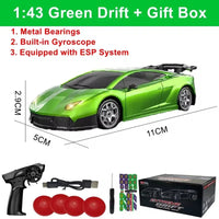 1/64 High-Speed Drift RC Car 4WD Remote Control Mini Racing Toy - BIG FRENCHIES