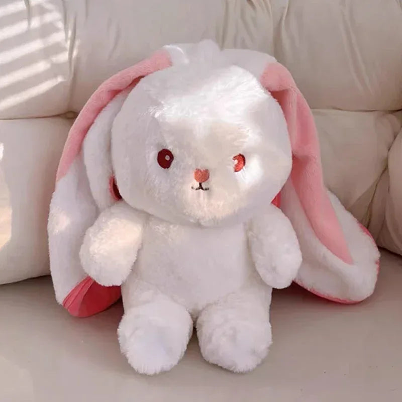 Cute Strawberry Carrot Rabbit Plush Toy – Soft Cuddly Bunny Doll - BIG FRENCHIES