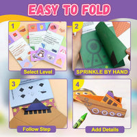 Origami Kit for Kids – 30/96 Sheets Paper Craft & DIY Art Set - BIG FRENCHIES
