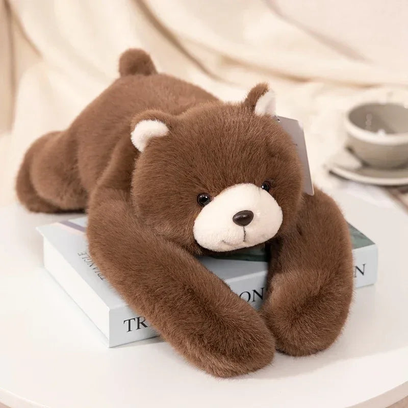 Kawaii Forest Animal Plush Doll – Soft Long-Arm Raccoon & Panda - BIG FRENCHIES