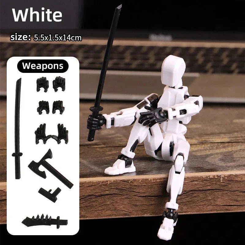 Multi-Jointed Movable Robot Mannequin – 13 Poseable Action Figures Toy