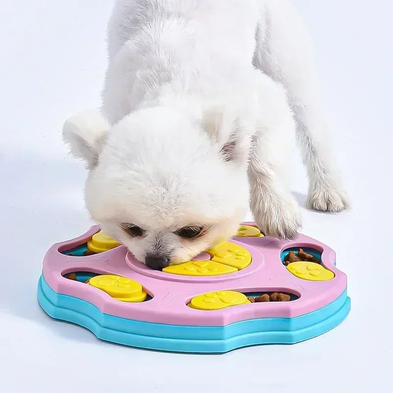 Dog Puzzle Slow Feeder Toy – Interactive Treat Dispenser for Mental Stimulation - BIG FRENCHIES