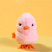 Jumping Chicken Duck Toy, Simulation Plush Jumping Duck Interactive Toy, Small Animal, Birthday Gift