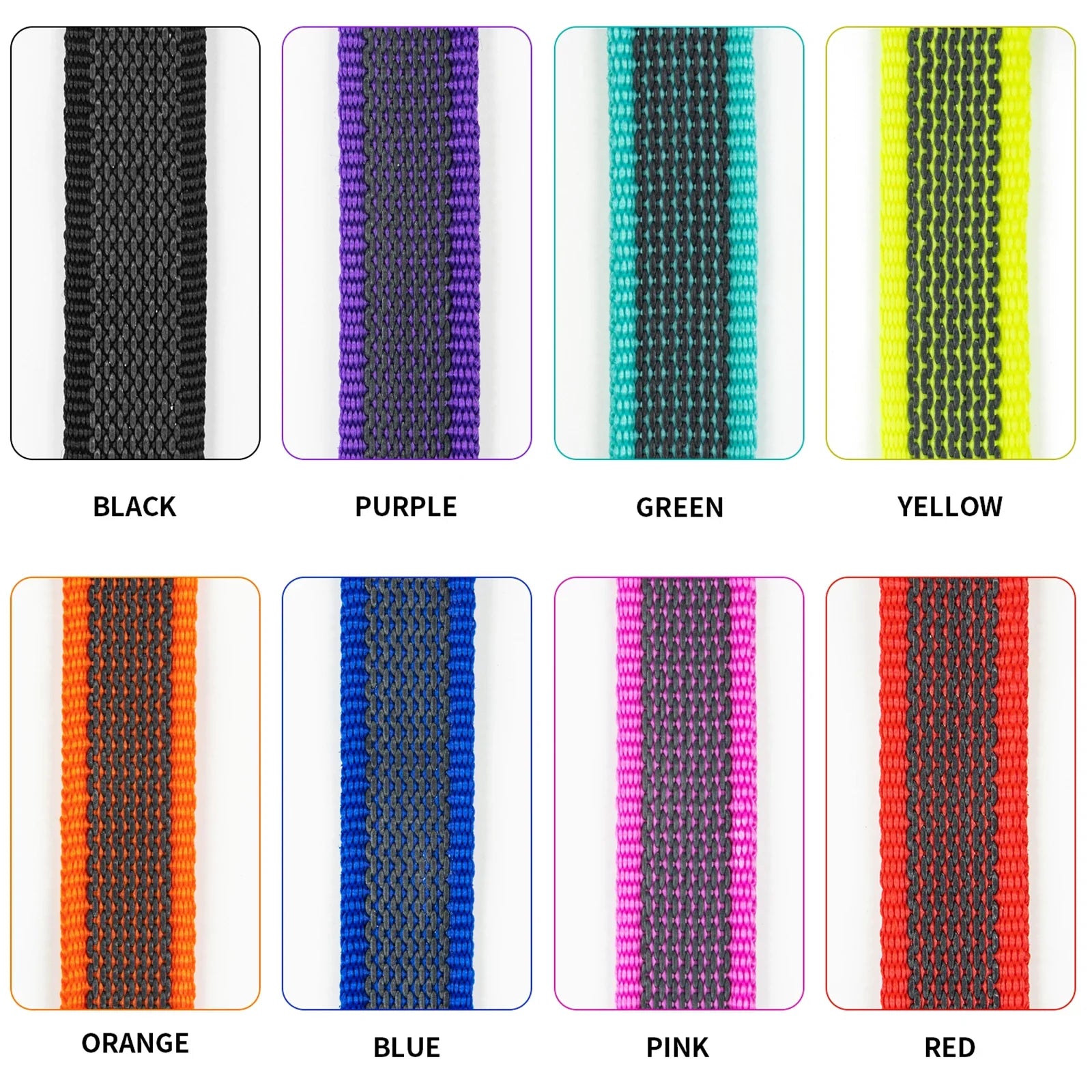 Long Dog Leash - Dual Color, Easy Training - BIG FRENCHIES