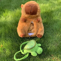 Capybara Plush Toy Set – Mommy with 4 Little Capibara Plush Dolls - BIG FRENCHIES