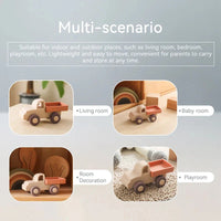 Baby Silicone Car Teether Toy Montessori Educational 0-12 Months