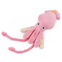 Supet Pet Octopus Plush Rope Toy – Bite-Resistant Interactive Dog Toy for Indoor & Outdoor Play - BIG FRENCHIES