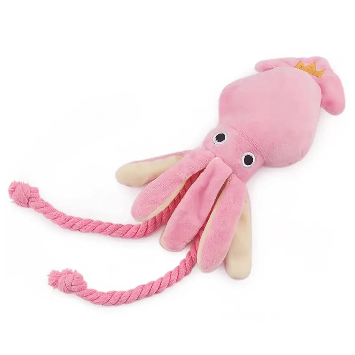 Supet Pet Octopus Plush Rope Toy – Bite-Resistant Interactive Dog Toy for Indoor & Outdoor Play - BIG FRENCHIES