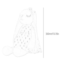 35cm Cute Bunny Plush Toy – Soothing Sleeping Rabbit Doll for Kids