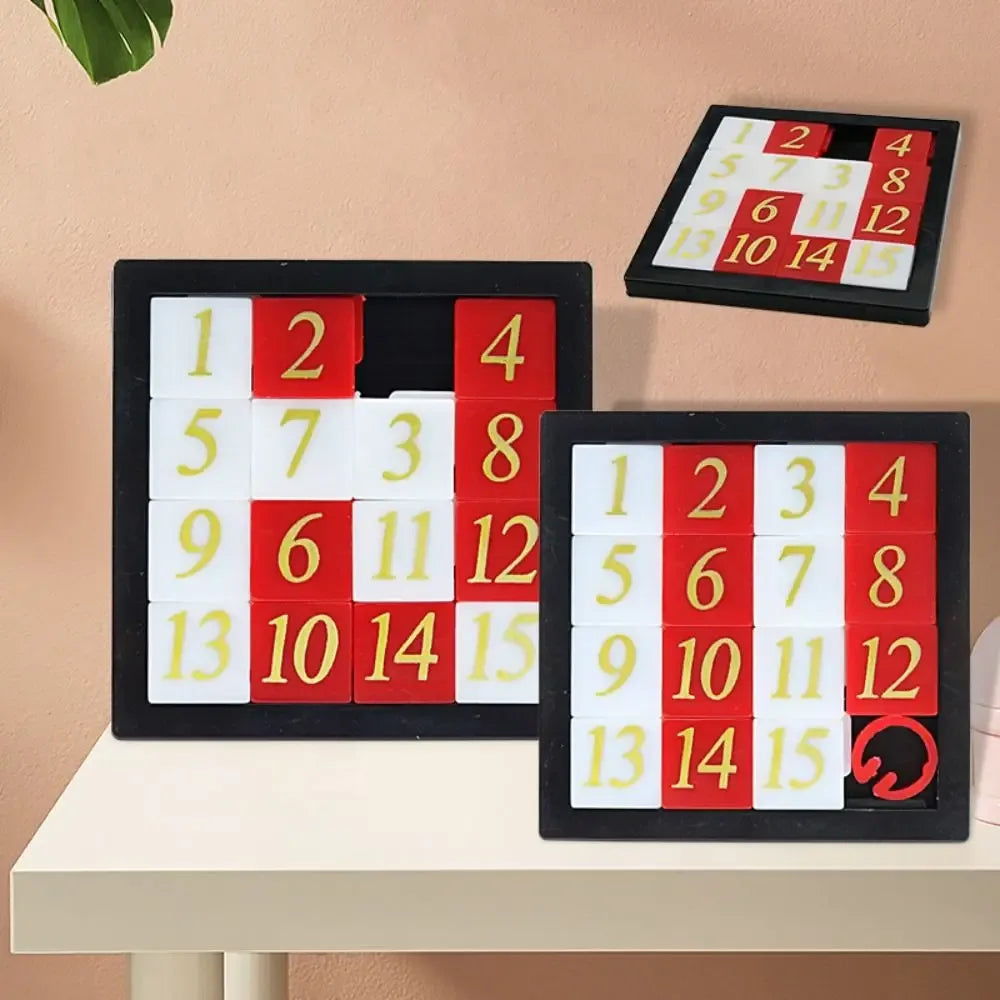 Early Educational Math Toy | 1-15 Number Sliding Puzzle for Kids - BIG FRENCHIES