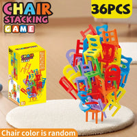 Stacking Chair Game – Educational Balance & Building Toy Set - BIG FRENCHIES