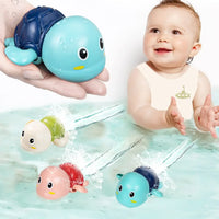 Baby Bath Toy – Swimming Turtle & Whale Clockwork Water Toy - BIG FRENCHIES