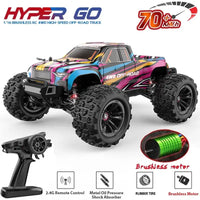 Hyper Go MJX 16209 16207 16208 16210 1/16 4WD RC Car 70KM/H Brushless RC Racing Car Remote Control Cars Off-Road Truck Toys - BIG FRENCHIES