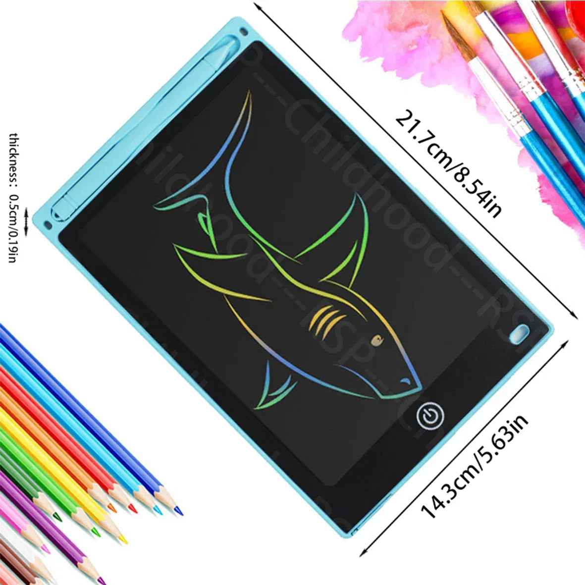 8.5 Inch LCD Writing Tablet – Digital Drawing & Handwriting Pad for Kids - BIG FRENCHIES