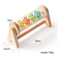 Montessori Wooden Rain Stick Sensory Musical Toy