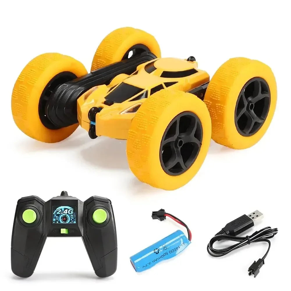 RC Stunt Car Double-Sided Flip 2.4G Remote Control Drift Toy