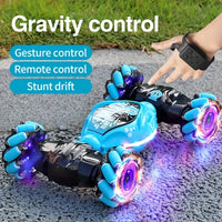 4WD RC Drift Car With LED Lights & Music 360° Stunt Climbing Toy - BIG FRENCHIES