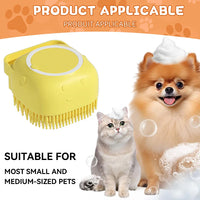 Pet Bathing Brush with Shampoo Dispenser - BIG FRENCHIES
