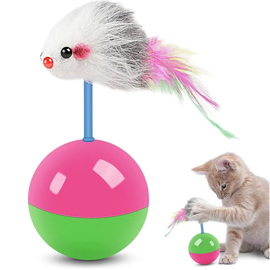 Cat Toys Set – Mouse & Teasing Interactive Pet Toys - BIG FRENCHIES