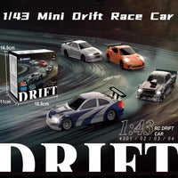 2.4G RC Drift Car 1/43 4WD Remote Control Mini Racing Car Toy - BIG FRENCHIES