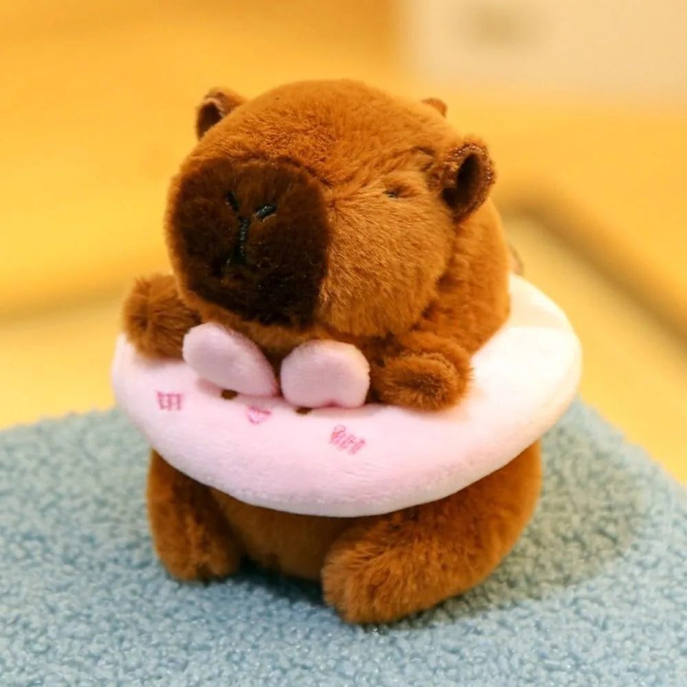 Cute Capybara Plush Toy – Hoodie with Wings Stuffed Animal Doll