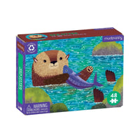 Sea Otter 48 Piece Mini Jigsaw Puzzle Mudpuppy