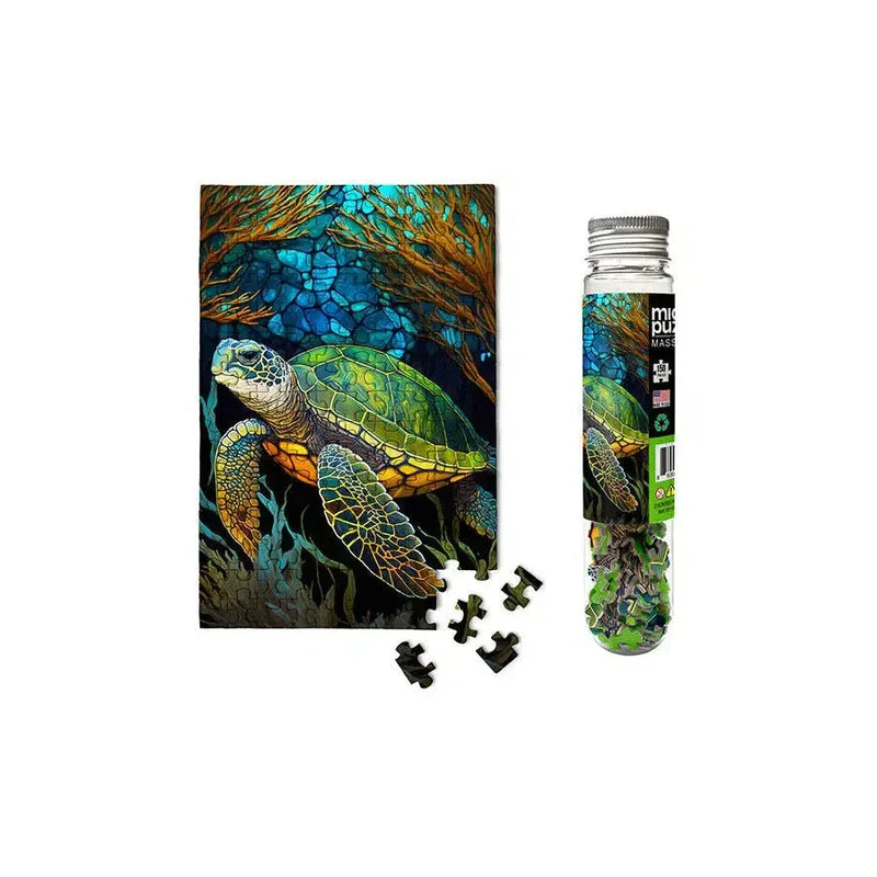 Sea Turtle 150 Piece Mini Jigsaw Puzzle Micro Puzzles - BIG FRENCHIES