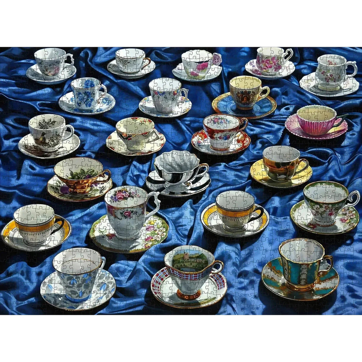 Sea of Tea 1000 Piece Jigsaw Puzzle Pomegranate - BIG FRENCHIES