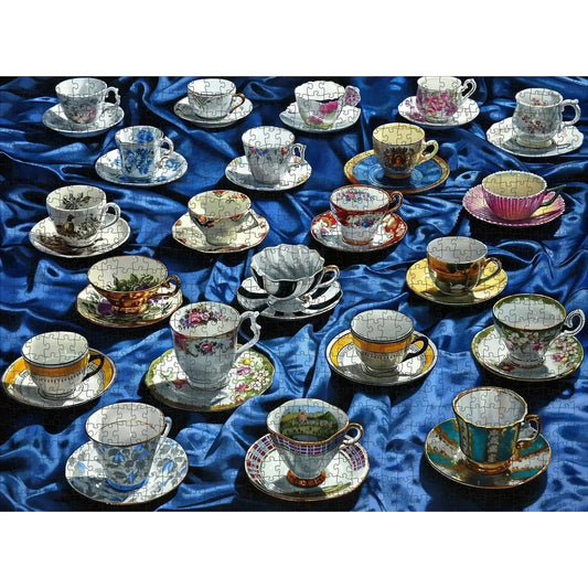 Sea of Tea 1000 Piece Jigsaw Puzzle Pomegranate - BIG FRENCHIES